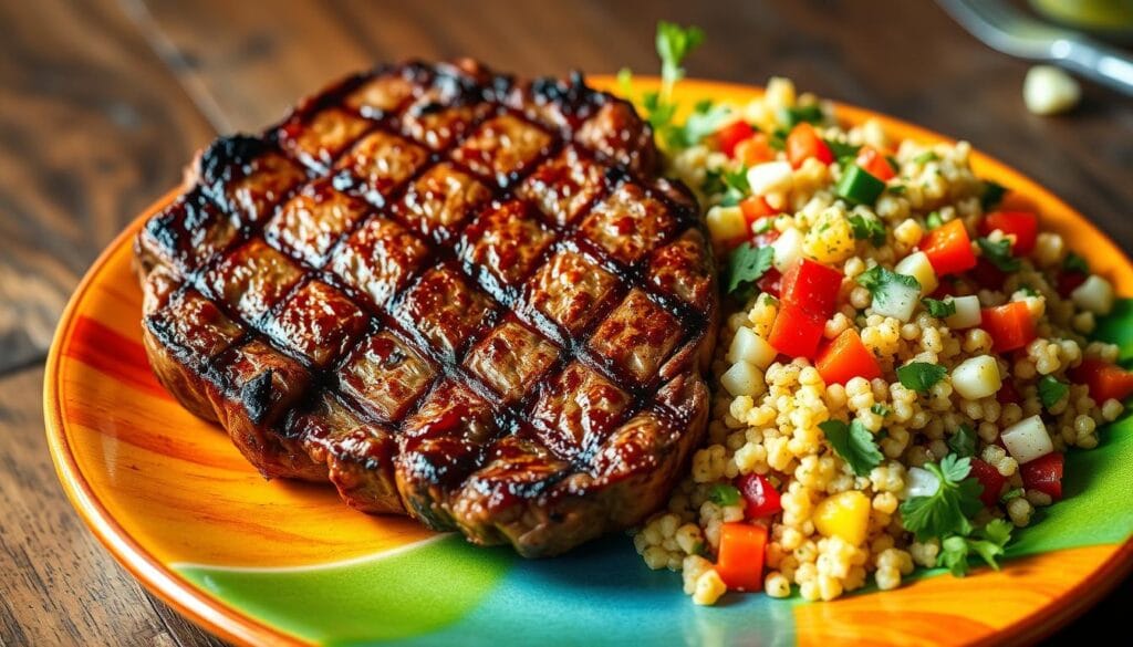 bistecca di manzo alla griglia