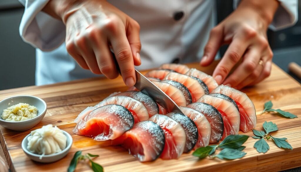 sashimi taglio